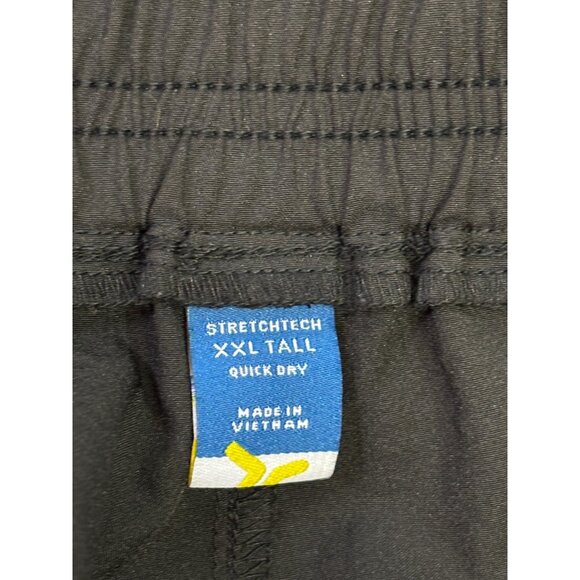 Old Navy Active Pants XXL Tall Black Wide Leg StretchTech Elastic Waist Athletic - Picture 7 of 8